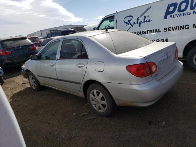 1NXBR32E35Z555500 - 2005 TOYOTA COROLLA CE SILVER photo 2