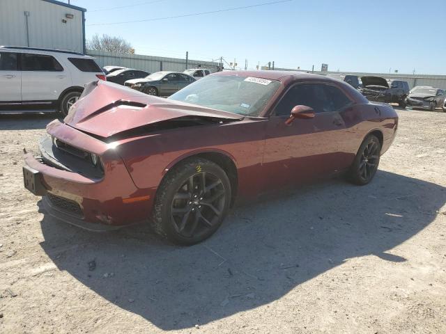 2C3CDZAG0MH552279 - 2021 DODGE CHALLENGER SXT MAROON photo 1