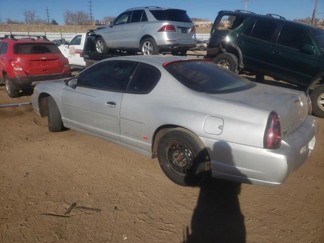 2G1WX15K319134345 - 2001 CHEVROLET MONTE CARL SS GRAY photo 2