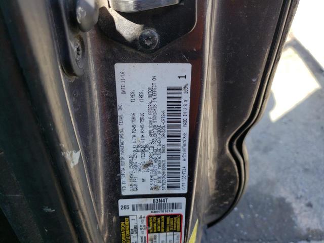 5TFRZ5CN2HX028631 - 2017 TOYOTA TACOMA ACCESS CAB ნაცრისფერი ფოტო 12