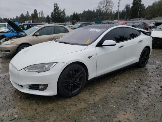 5YJSA1H1XEFP35926 - 2014 TESLA MODEL S 白色 照片 1