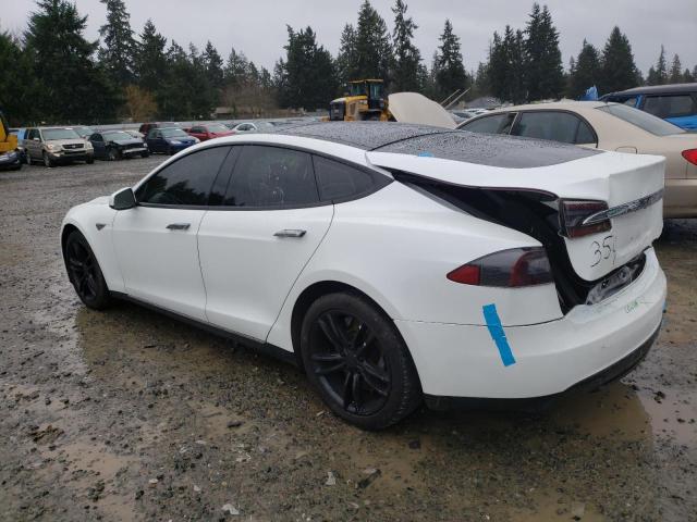 5YJSA1H1XEFP35926 - 2014 TESLA MODEL S 白色 照片 2
