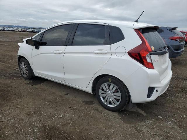 3HGGK5H50FM755131 - 2015 HONDA FIT LX WHITE photo 2