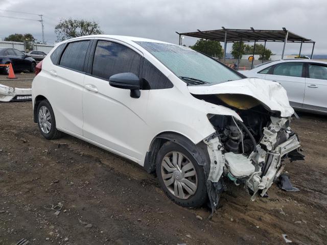 3HGGK5H50FM755131 - 2015 HONDA FIT LX WHITE photo 4