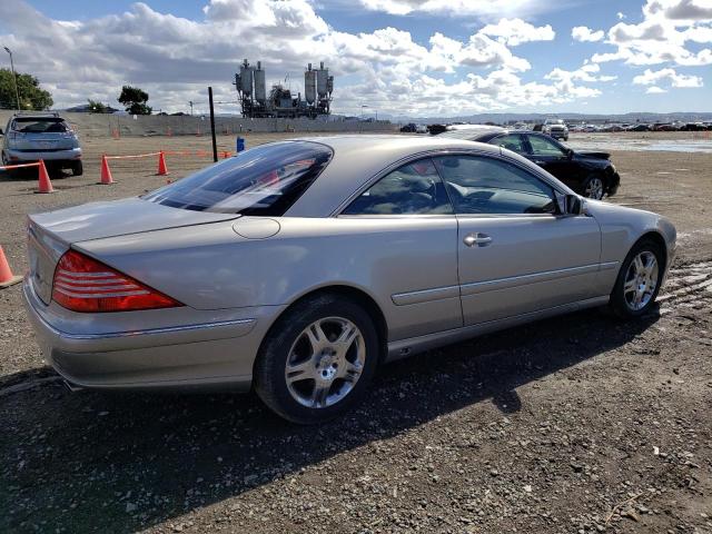 WDBPJ75J03A035995 - 2003 MERCEDES-BENZ CL 500 SILVER photo 3