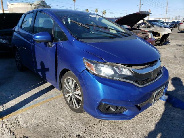 3HGGK5H82KM735936 - 2019 HONDA FIT EX BLUE photo 4