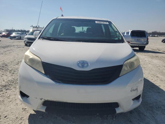 5TDKA3DCXBS006769 - 2011 TOYOTA SIENNA BASE WHITE photo 5