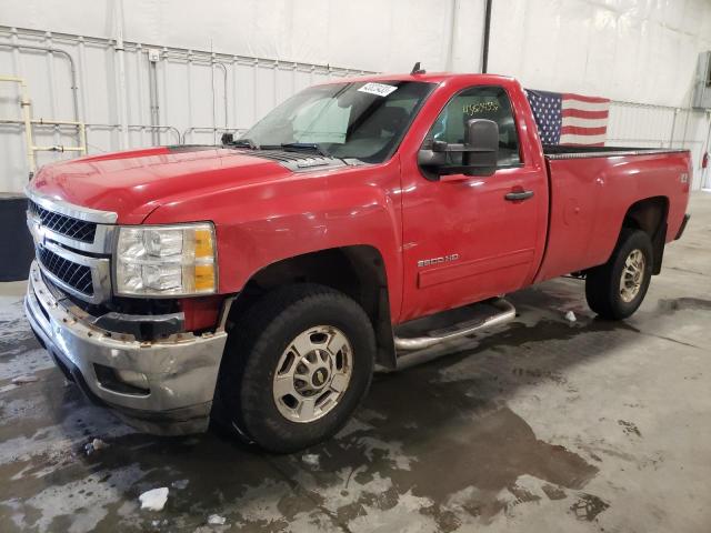 1GC0KXCG2DZ124039 - 2013 CHEVROLET 2500 HD K2500 HEAVY DUTY LT RED photo 1