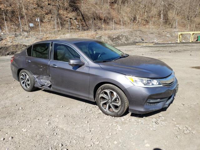 1HGCR2F80GA012201 - 2016 HONDA ACCORD EXL GRAY photo 4