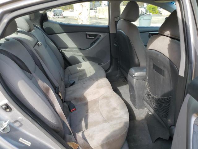 KMHDH4AE7DU791942 - 2013 HYUNDAI ELANTRA GLS SILVER photo 10