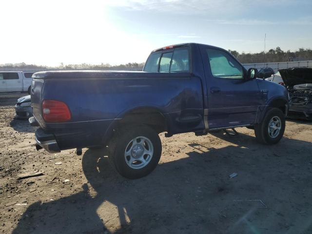 2FTRF08L9WCA30510 - 1998 FORD F150 BLUE photo 3