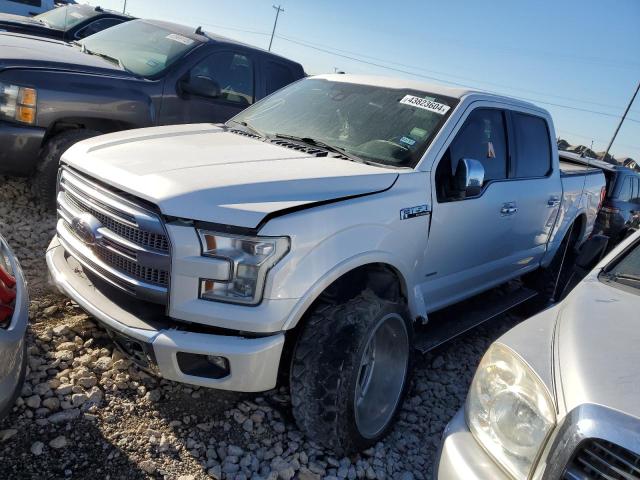 1FTEW1CG6FFB40532 - 2015 FORD F150 SUPERCREW WHITE photo 1