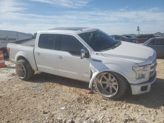 1FTEW1CG6FFB40532 - 2015 FORD F150 SUPERCREW WHITE photo 4