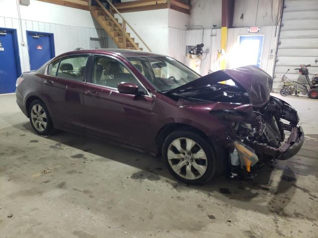 1HGCP26899A140686 - 2009 HONDA ACCORD EXL BURGUNDY photo 4