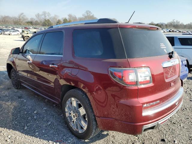 1GKKVTKD5FJ219846 - 2015 GMC ACADIA DENALI BURGUNDY photo 2