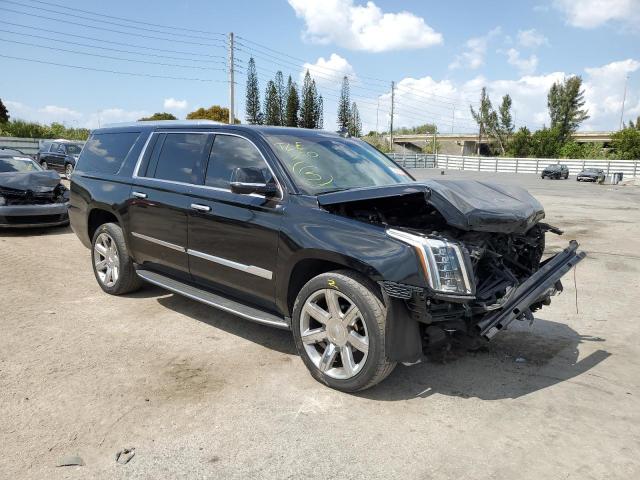 1GYS3HKJ5HR127414 - 2017 CADILLAC ESCALADE ESV LUXURY BLACK photo 4