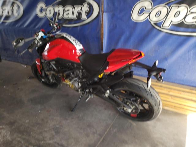 ZDMMAMDT7NB006114 - 2022 DUCATI MONSTER RED photo 2