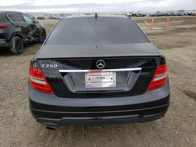 WDDGF4HB4CR209595 - 2012 MERCEDES-BENZ C 250 BLACK photo 6