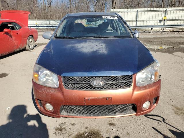 KNAFE121085535414 - 2008 KIA SPECTRA EX BLUE photo 5