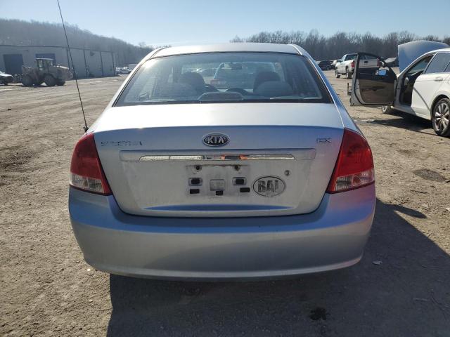 KNAFE121085535414 - 2008 KIA SPECTRA EX BLUE photo 6