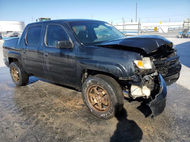 5FPYK1F24BB008237 - 2011 HONDA RIDGELINE RT BLACK photo 4