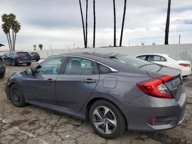 2HGFC2F61KH530017 - 2019 HONDA CIVIC LX GRAY photo 2