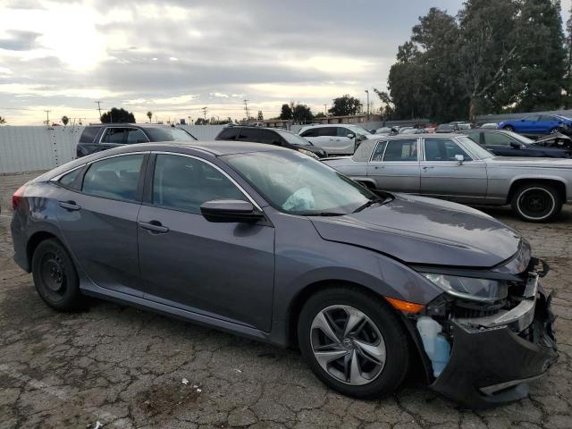 2HGFC2F61KH530017 - 2019 HONDA CIVIC LX GRAY photo 4