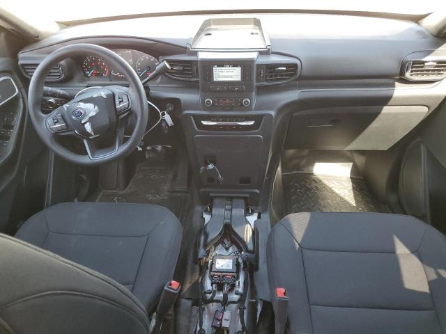 1FM5K8AW5MNA08603 - 2021 FORD EXPLORER POLICE INTERCEPTOR أبيض صورة 8