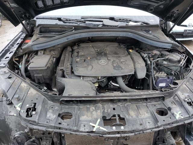 4JGDA5HB2EA403573 - 2014 MERCEDES-BENZ ML 350 4MATIC BLACK photo 11