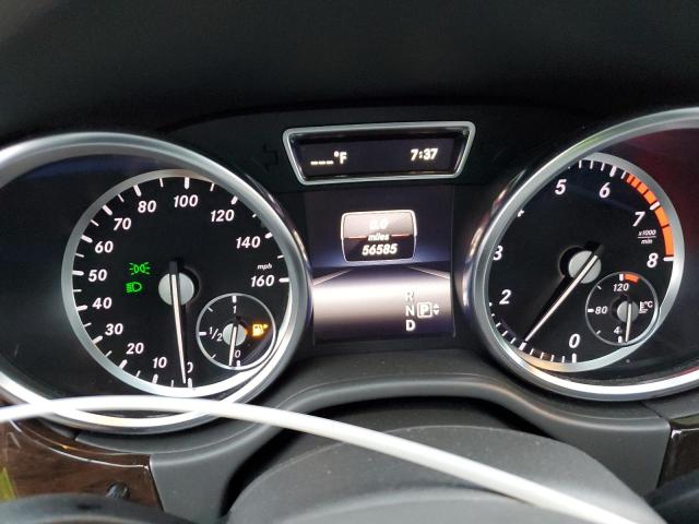 4JGDA5HB2EA403573 - 2014 MERCEDES-BENZ ML 350 4MATIC BLACK photo 9