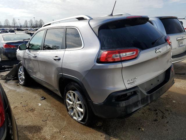 1C4PJMCB3JD516234 - 2018 JEEP CHEROKEE LATITUDE SILVER photo 2