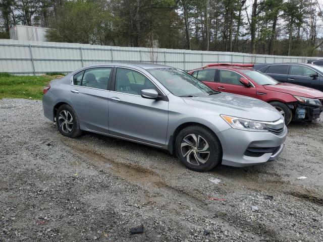 1HGCR2F38HA119602 - 2017 HONDA ACCORD LX SILVER photo 4