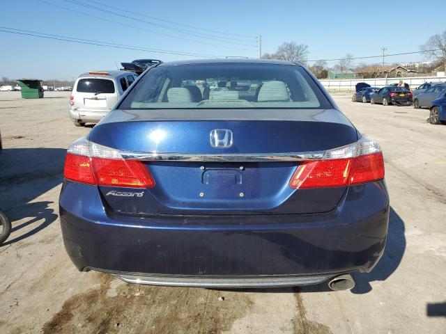 1HGCR2F36DA037457 - 2013 HONDA ACCORD LX BLUE photo 6