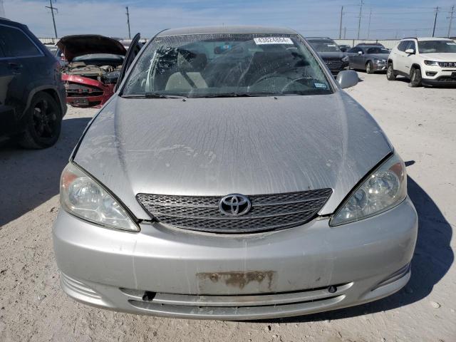 4T1BE30K73U149625 - 2003 TOYOTA CAMRY LE SILVER photo 5