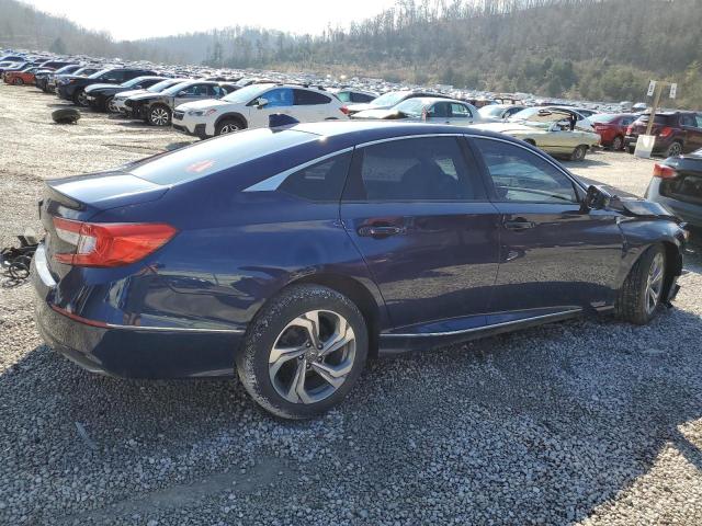 1HGCV1F48LA072353 - 2020 HONDA ACCORD EX BLUE photo 3