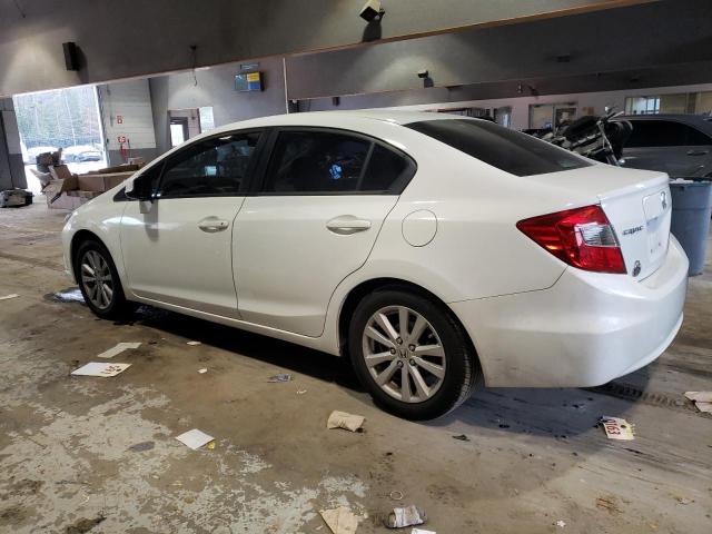 2HGFB2F82CH324341 - 2012 HONDA CIVIC EX WHITE photo 2