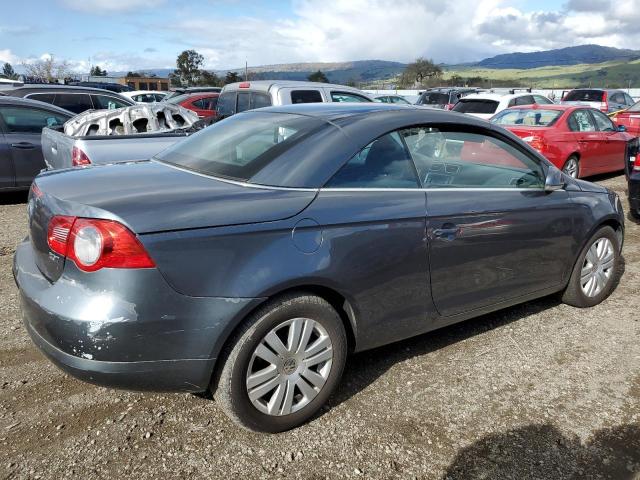 WVWBA71F38V038399 - 2008 VOLKSWAGEN EOS TURBO GRAY photo 3