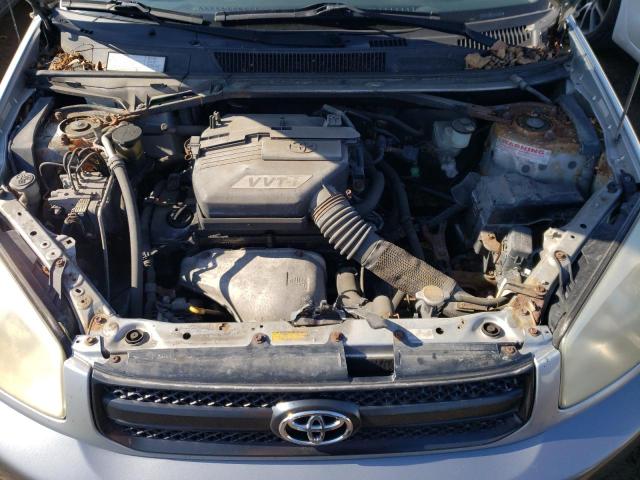 JTEGD20V740039647 - 2004 TOYOTA RAV4 SILVER photo 11