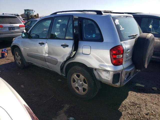 JTEGD20V740039647 - 2004 TOYOTA RAV4 SILVER photo 2