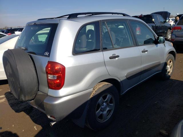 JTEGD20V740039647 - 2004 TOYOTA RAV4 SILVER photo 3