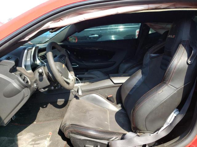 2G1FM1EP6F9801114 - 2015 CHEVROLET CAMARO ZL1 RED photo 7