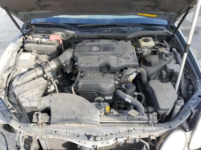 JT8BD69S730183999 - 2003 LEXUS GS 300 GRAY photo 11