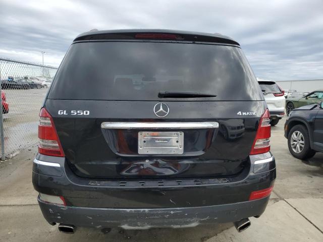 4JGBF71E48A312141 - 2008 MERCEDES-BENZ GL 450 4MATIC BLACK photo 6