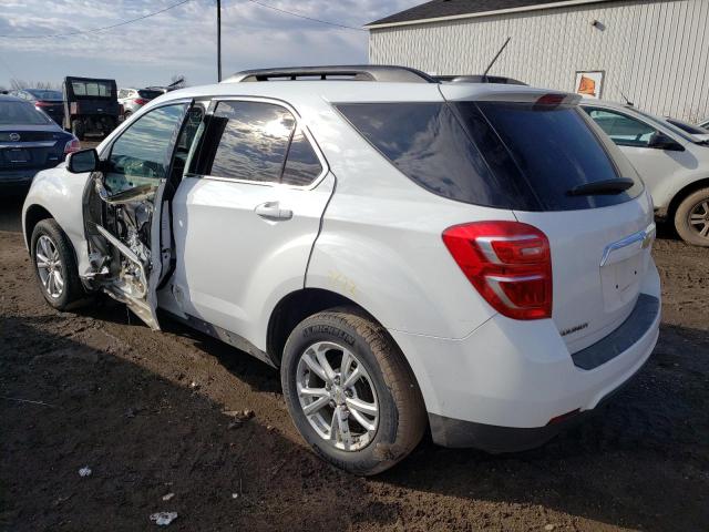 2GNALCEK5H1615853 - 2017 CHEVROLET EQUINOX LT WHITE photo 2