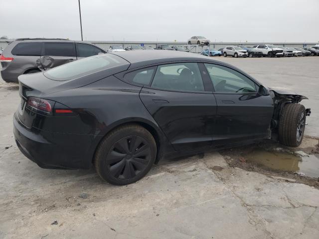 5YJSA1E57PF527982 - 2023 TESLA MODEL S 黑色 照片 3
