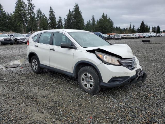 5J6RM4H32EL117029 - 2014 HONDA CR-V LX WHITE photo 4