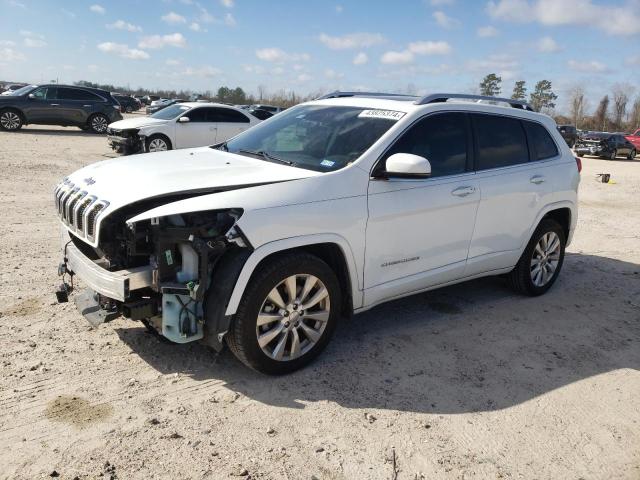 1C4PJLJSXGW370604 - 2016 JEEP CHEROKEE OVERLAND WHITE photo 1