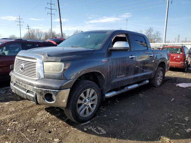 5TFHY5F10BX170264 - 2011 TOYOTA TUNDRA CREWMAX LIMITED BLACK photo 1