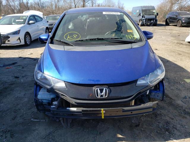 3HGGK5G53HM705960 - 2017 HONDA FIT LX BLUE photo 5