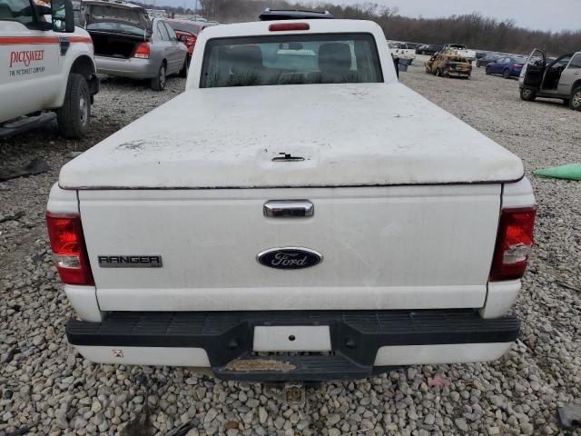 1FTKR1ED3BPA79657 - 2011 FORD RANGER SUPER CAB WHITE photo 6